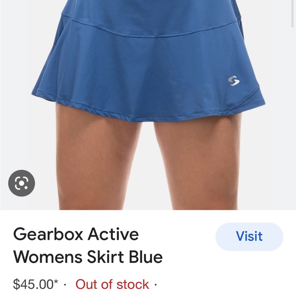 Gearbox tennis skirt skirt with attached panty - Picture 11 of 16